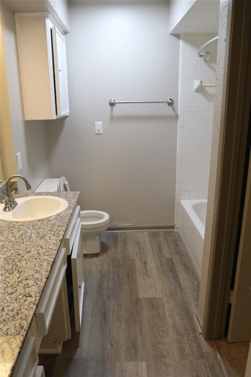 11530 Ridge Run Drive Houston, TX 77064 - Photo 20 of 38 a bathroom with a granite countertop sink and toilet