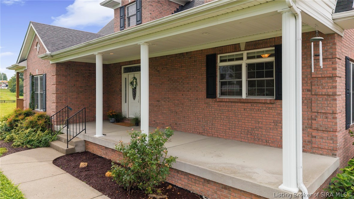 213 Colonels Way Henryville, IN 47126 - Photo 3 of 64 Beautiful large front porch