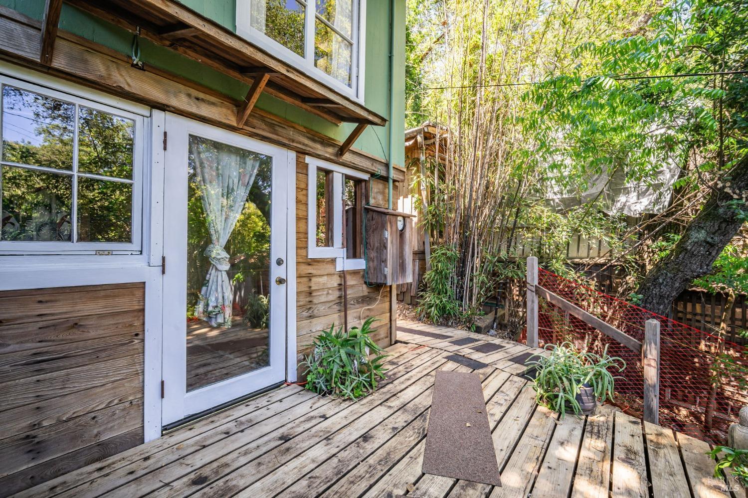 1561 South Fitch Mountain Road Healdsburg, CA 95448 - Photo 9 of 44 a view of a house with a patio