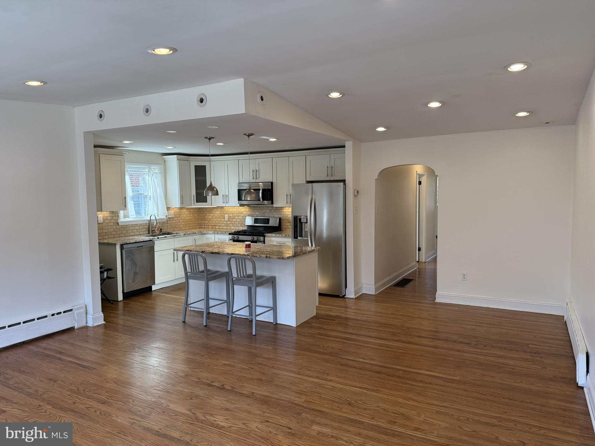7224 Hill Road Philadelphia, PA 19128 - Photo 6 of 20 Open kitchen, dining, & living space