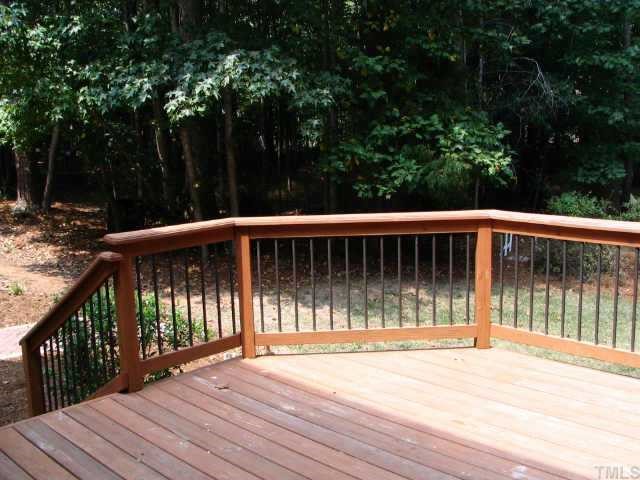 808 Thatcher Way Raleigh, NC 27615 - Photo 9 of 10 a view of wooden deck