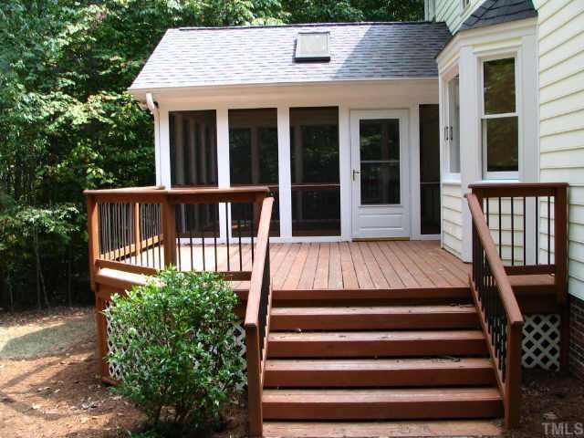 808 Thatcher Way Raleigh, NC 27615 - Photo 10 of 10 a view of a house with backyard and porch