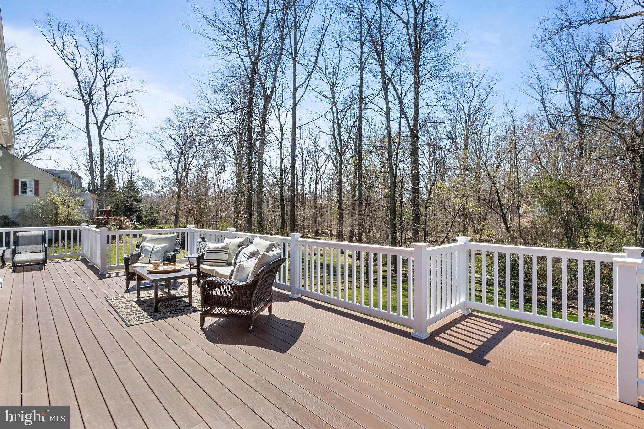 478 Nob Hill Road Devon, PA 19333 - Photo 15 of 55 rear maintenance free deck