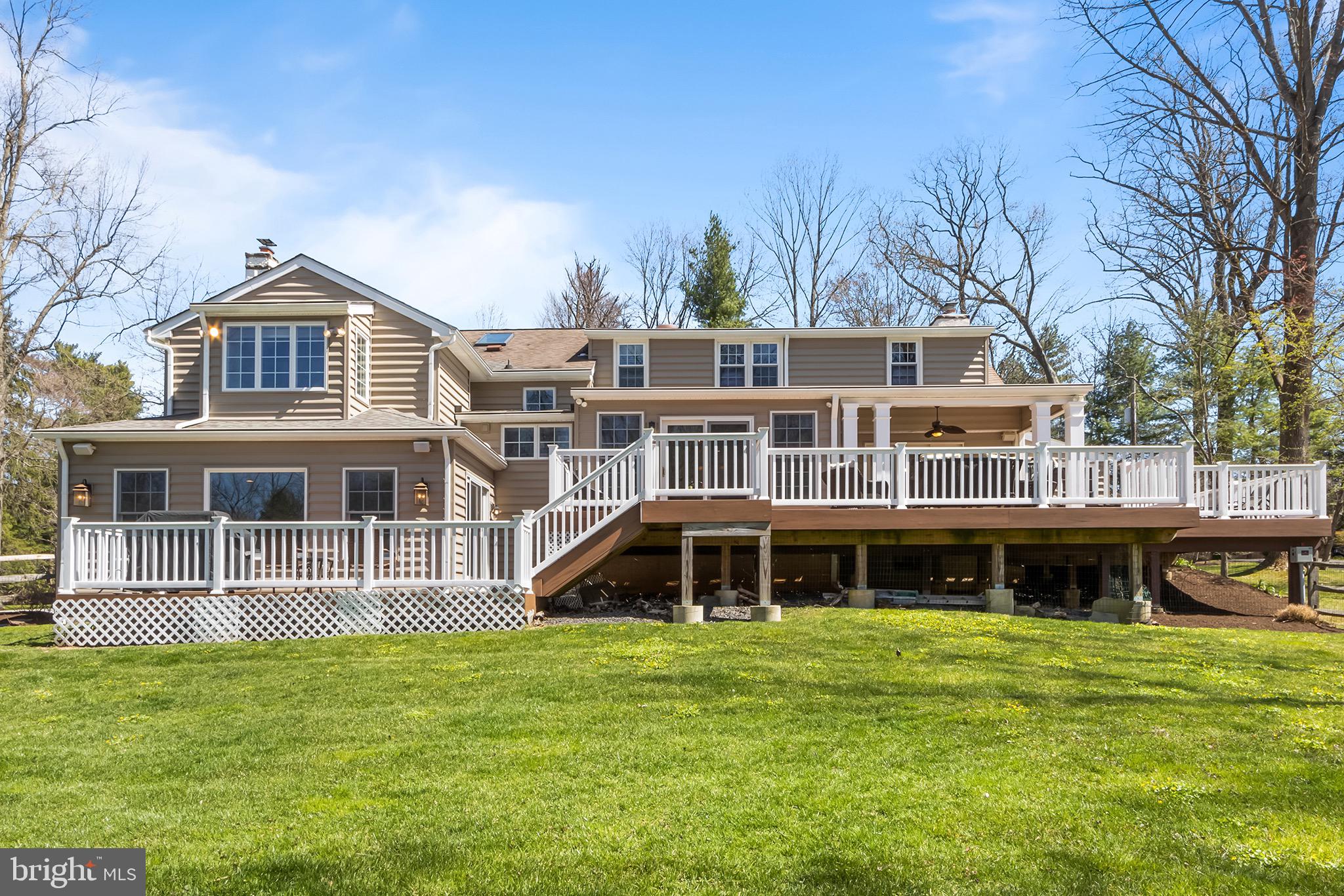 478 Nob Hill Road Devon, PA 19333 - Photo 20 of 55 Rear House view