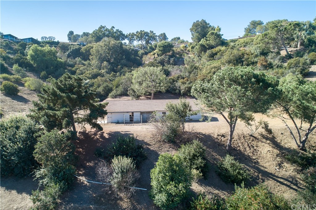 4 Poppy Trail Rolling Hills, CA 90274 - Photo 8 of 22 an aerial view of a house with yard and outdoor seating