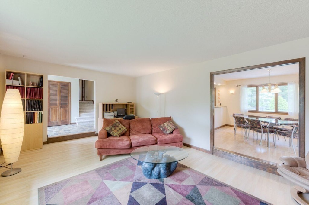 4 Hawthorne Road Wilbraham, MA 01095 - Photo 12 of 29 a living room with furniture and a large window