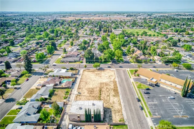 a view of a city from a terrace