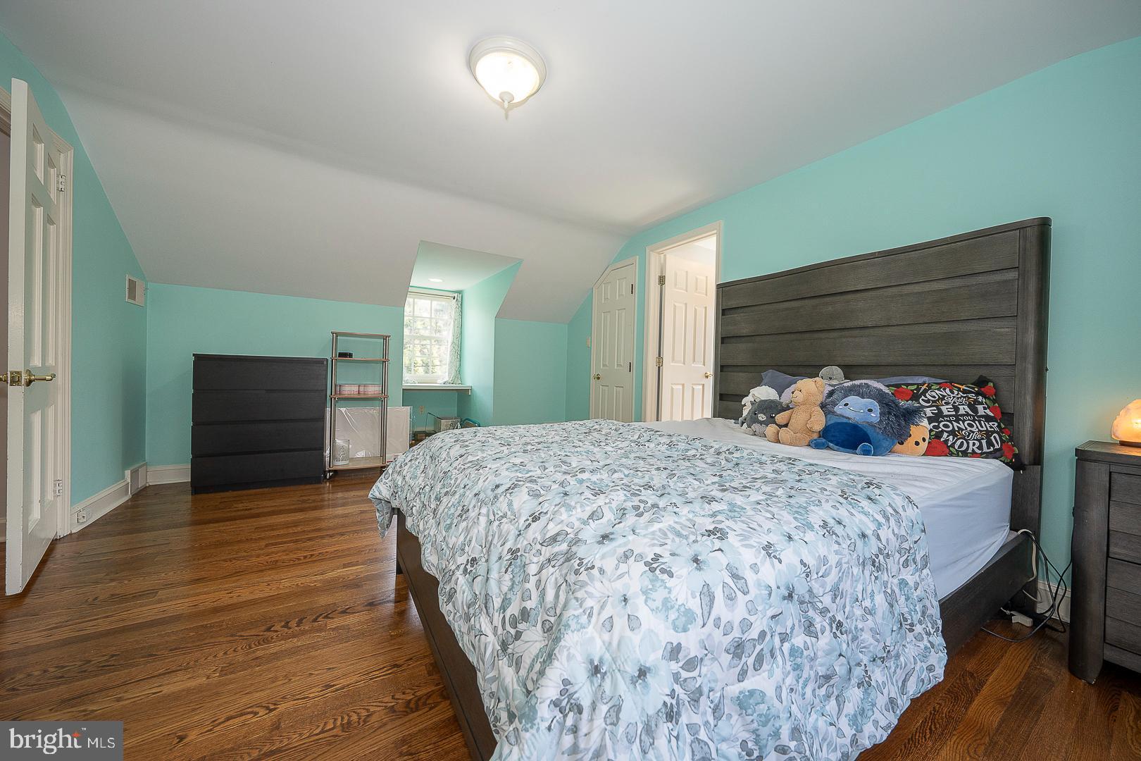 1416 Old Gulph Road Villanova, PA 19085 - Photo 23 of 41 a bed room with a bed and a television
