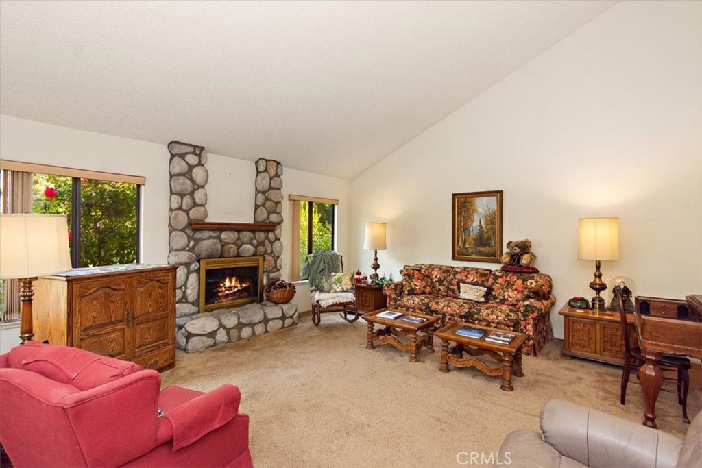 1263 Citrus Street Upland, CA 91784 - Photo 5 of 16 a living room with furniture and a fireplace