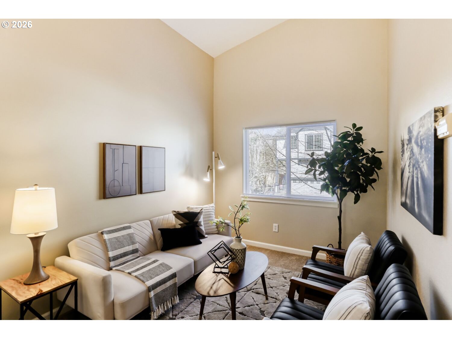12675 Southwest 158th Terrace Beaverton, OR 97007 - Photo 20 of 26 a living room with furniture and a large window