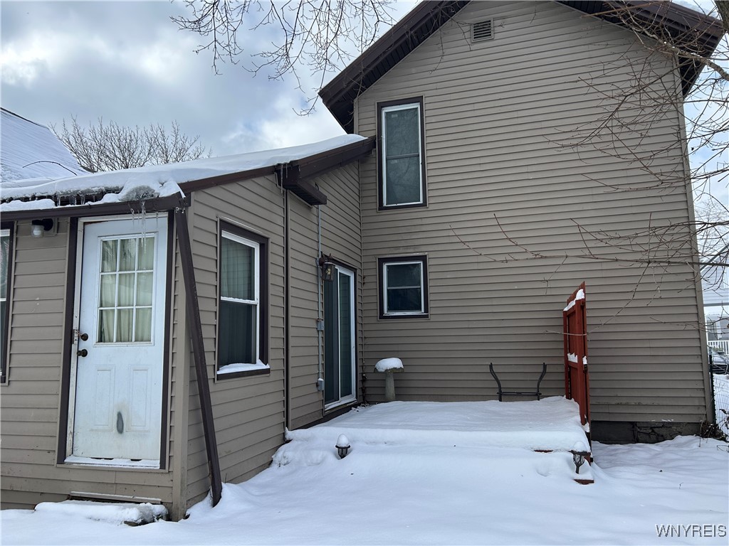 10 View Street Warsaw, NY 14569 - Photo 29 of 34 Back of home with patio