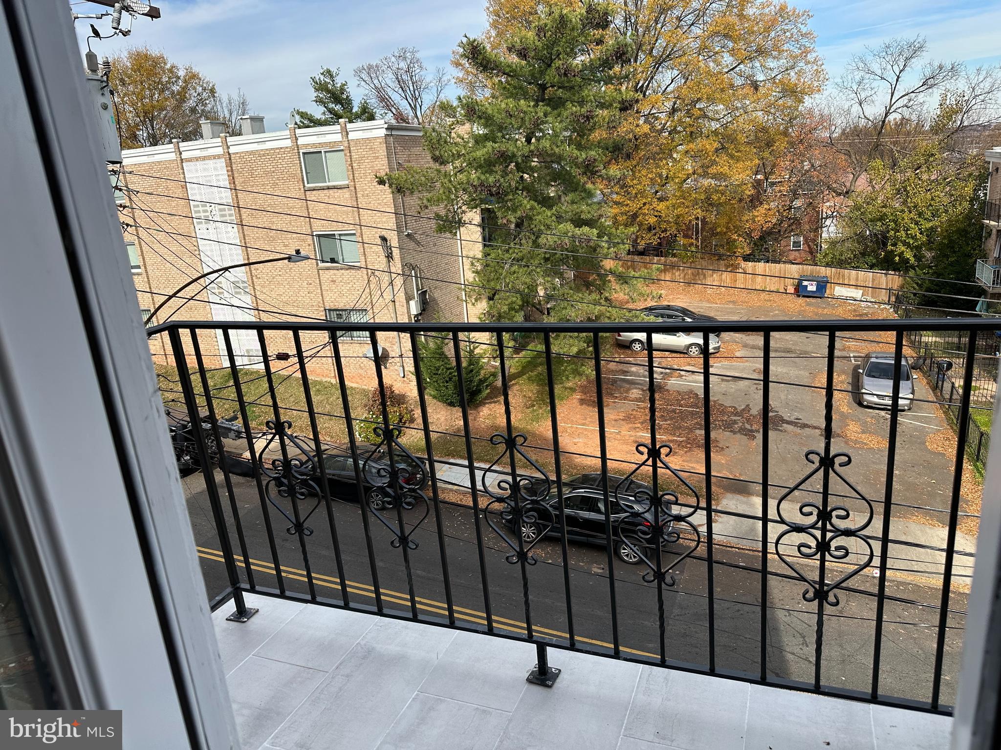 5045 C Street Southeast, Unit 302 Washington, DC 20019 - Photo 16 of 25 View from balcony in main bedroom.