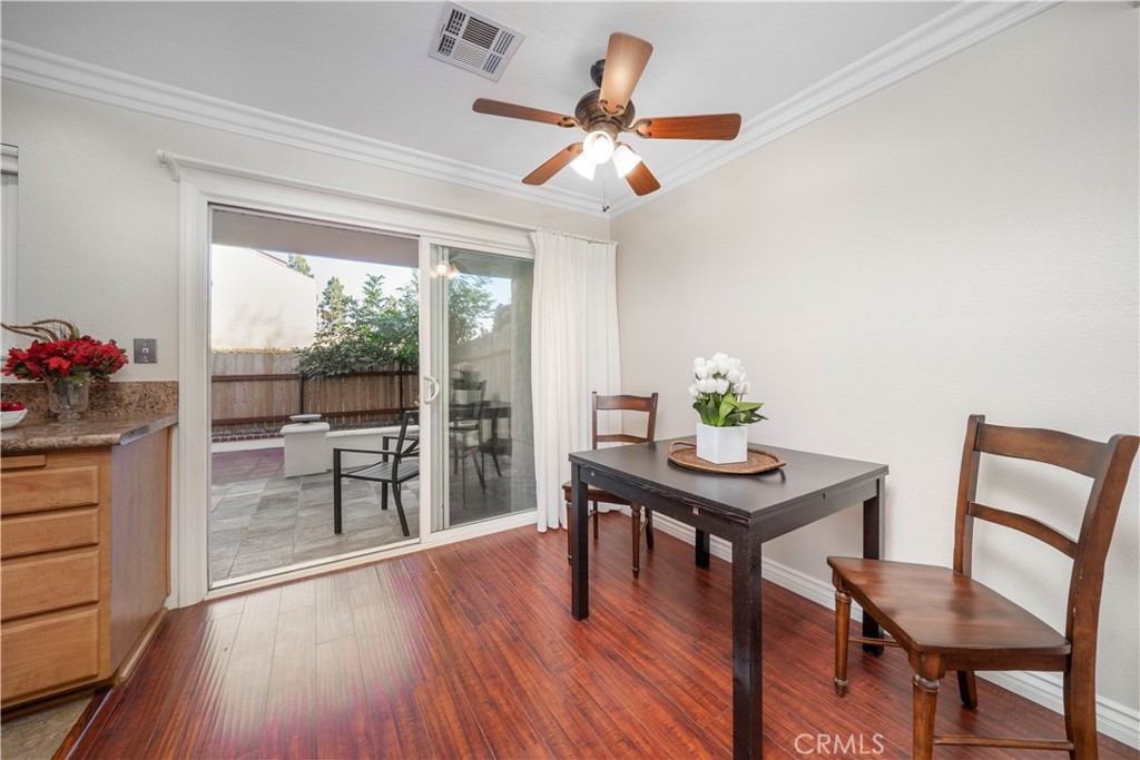 6486 Penn Street, Unit B Moorpark, CA 93021 - Photo 8 of 38 a view of a workspace with furniture and a wooden floor