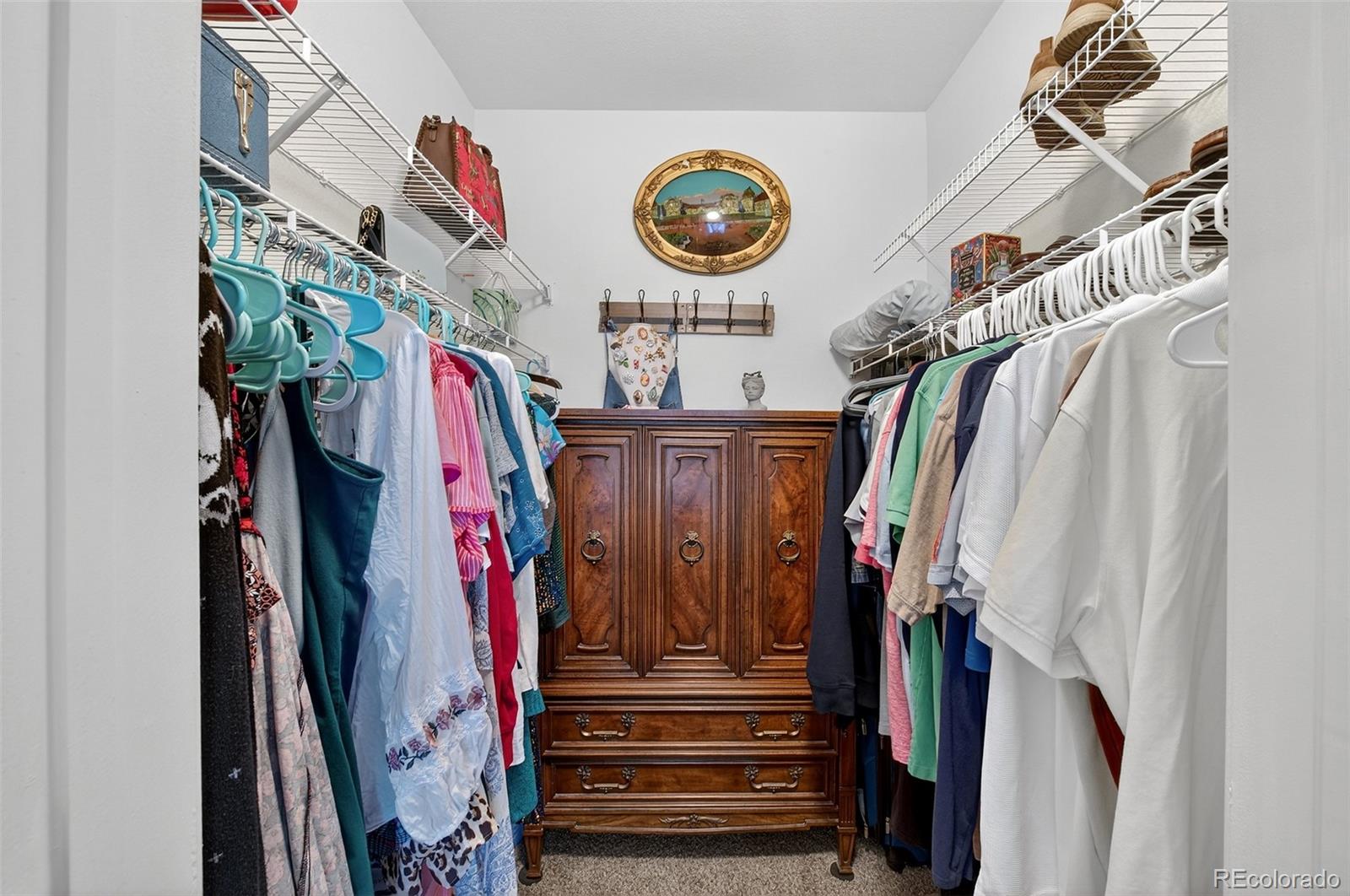 18611 Stroh Road, Unit 5203 Parker, CO 80134 - Photo 10 of 24 a view of walk in closet with clothes