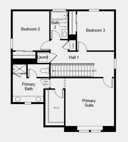 a picture of a floor plan