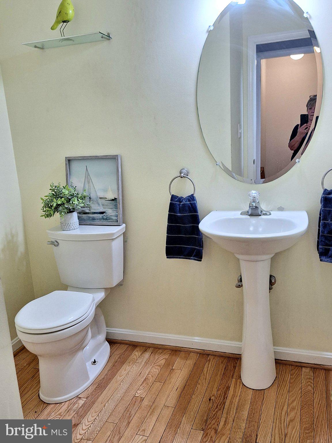 7906 Springridge Road Glen Burnie, MD 21060 - Photo 11 of 28 Charming half-bath with modern touches.