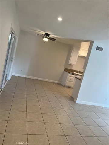 en empty room with windows