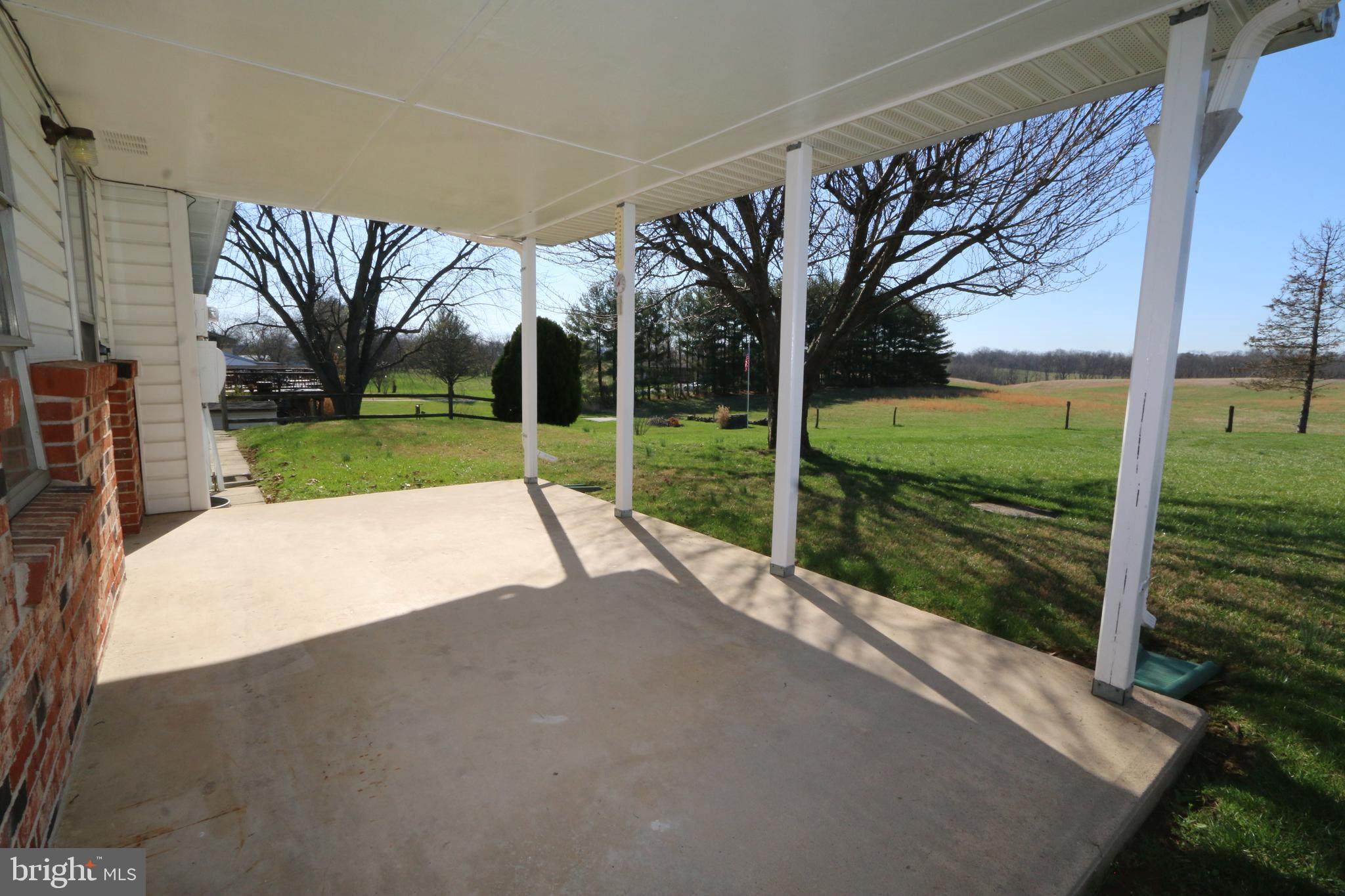 16541 Fairview Road Hagerstown, MD 21740 - Photo 13 of 19 Covered Back Porch