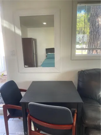 a view of furniture and window