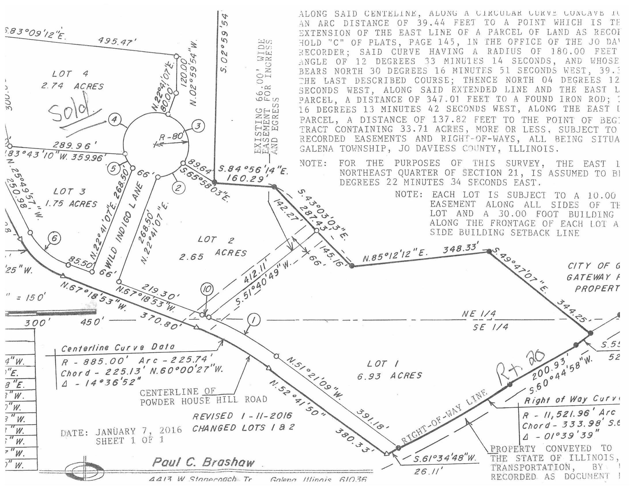 Lot 3 Us Rt 20 Street Galena, IL 61036 - Photo 1 of 1 view of a black and white photo