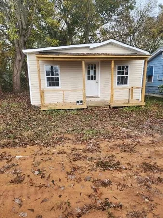 a house with a outdoor space