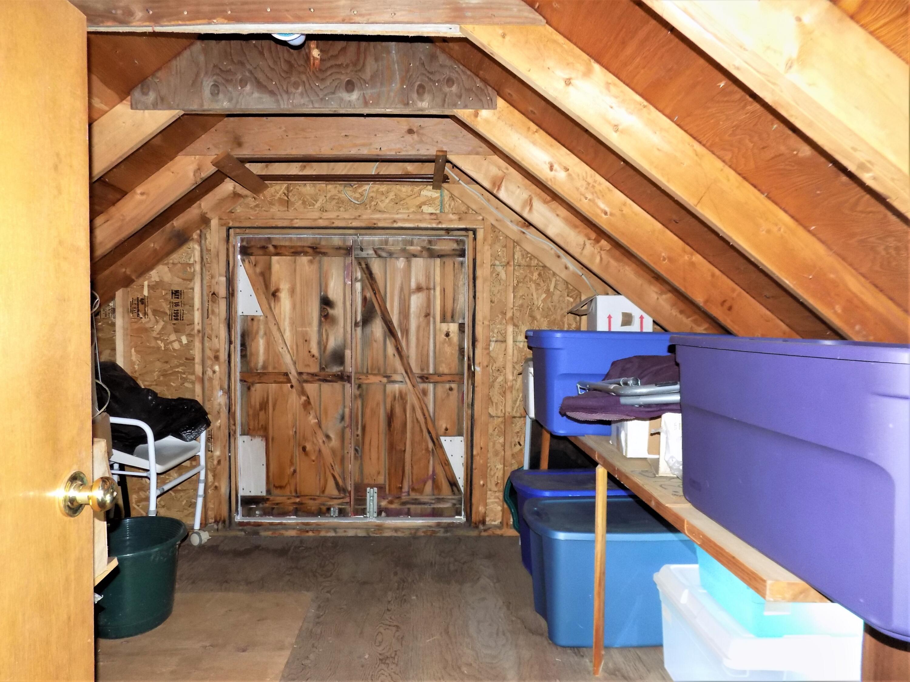 263 Shore Road Ellsworth, ME 04605 - Photo 39 of 44 Storage above garage