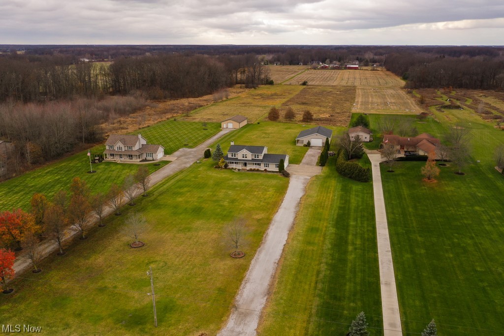 9708 Reed Road Grafton, OH 44044 - Photo 33 of 35 Drone / aerial view with a rural view