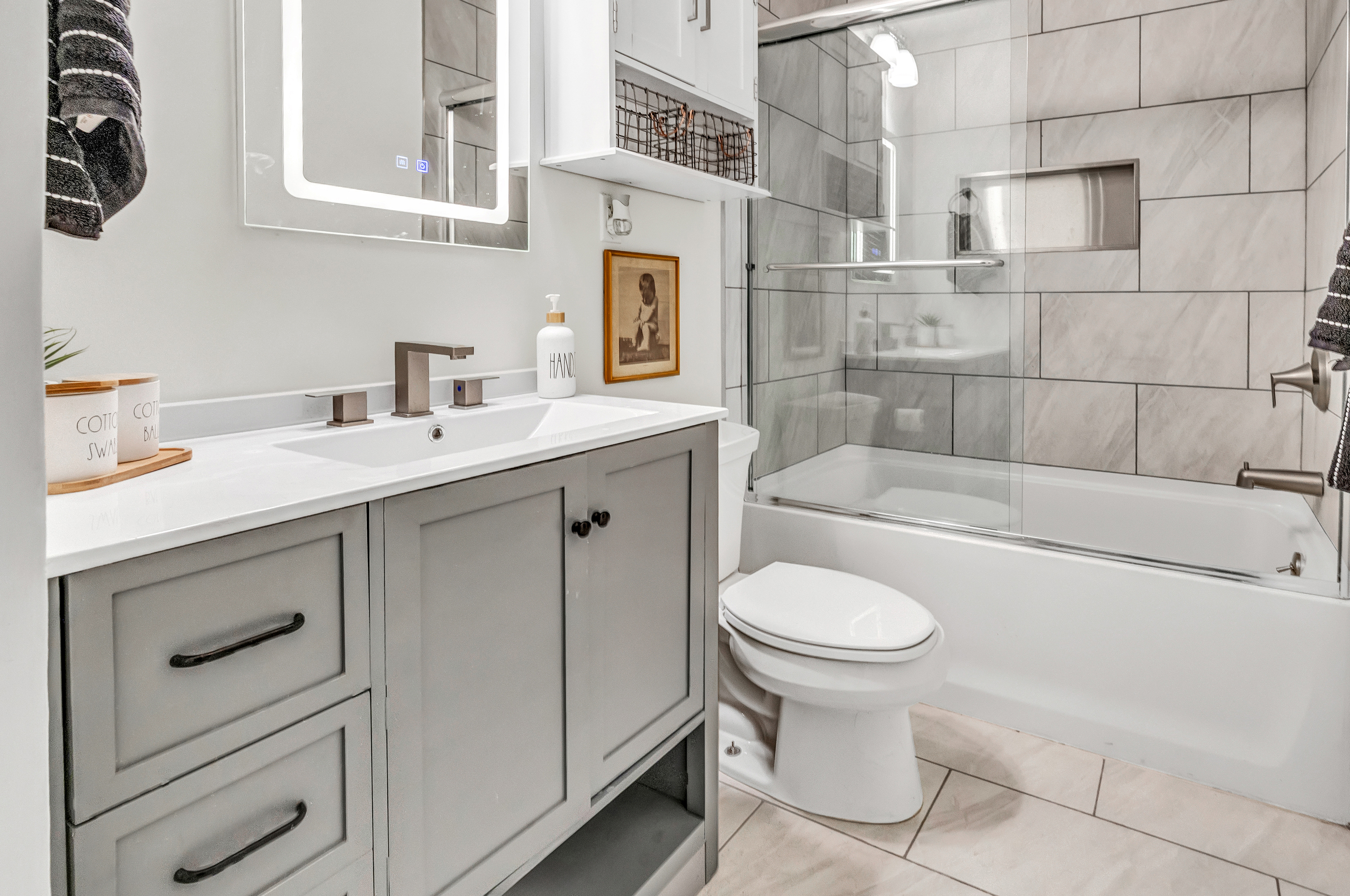 13 School Street Monroe, CT 06468 - Photo 11 of 29 a bathroom with a sink toilet and shower