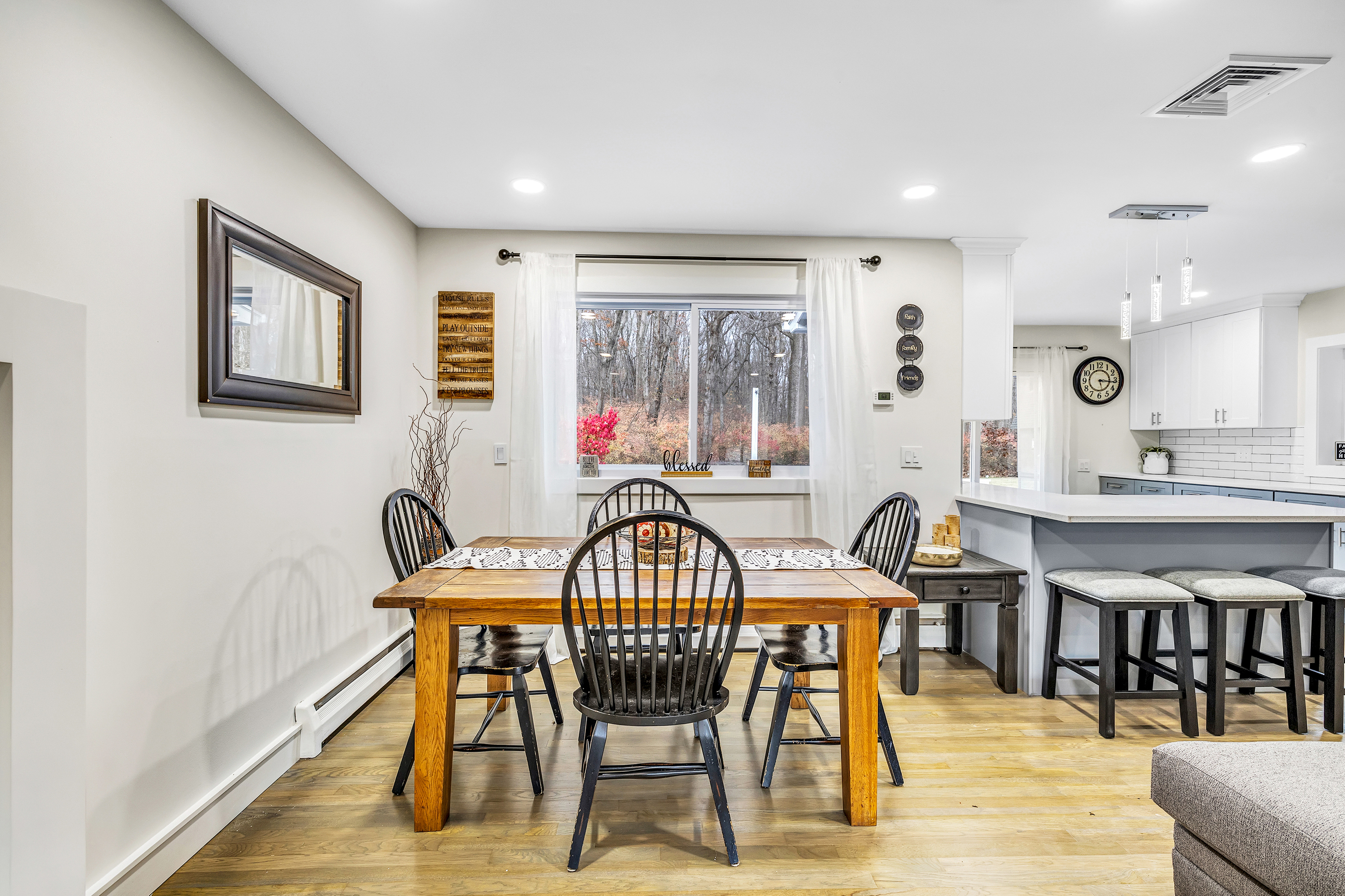 13 School Street Monroe, CT 06468 - Photo 6 of 29 a view of a dining room with furniture window and wooden floor