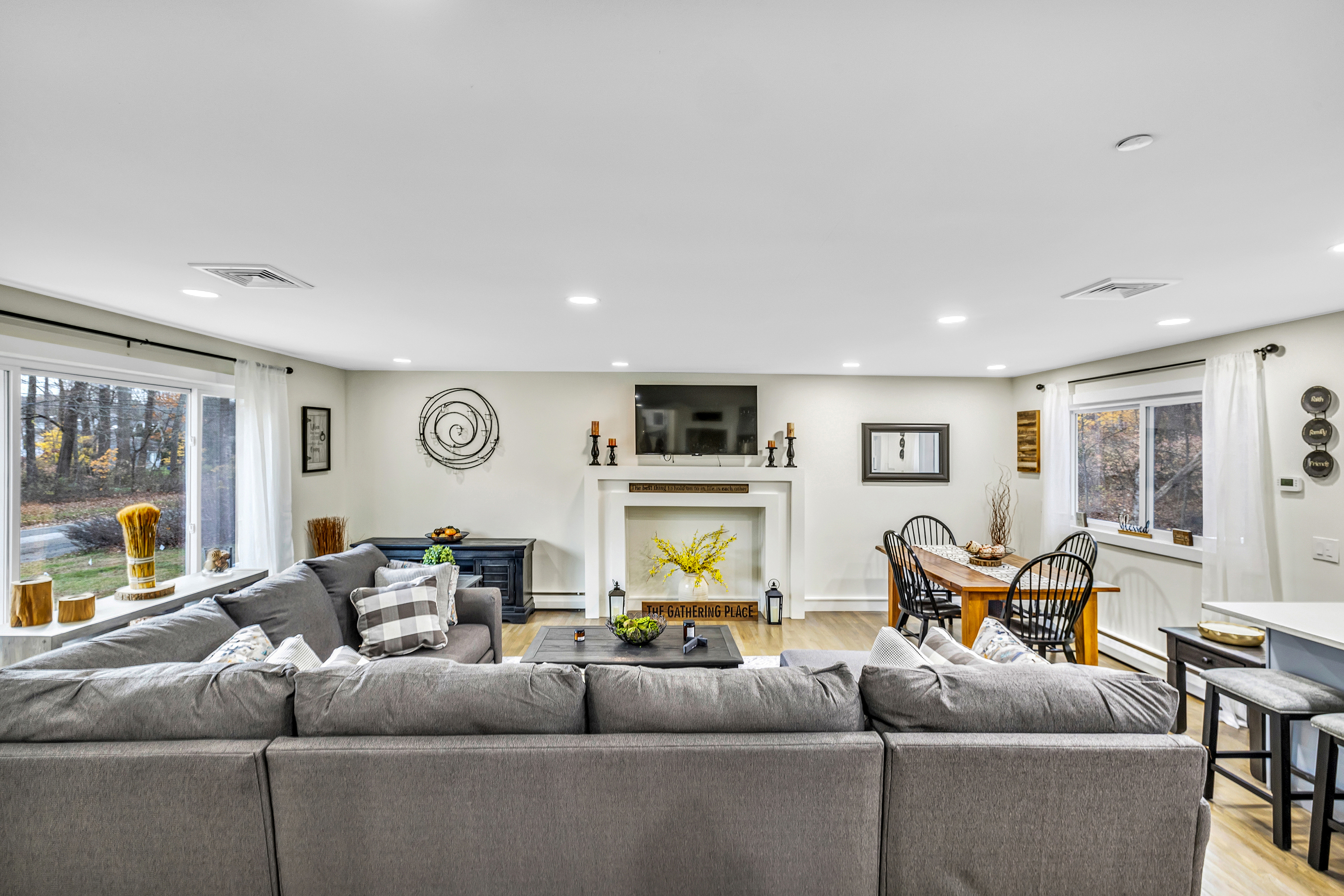 13 School Street Monroe, CT 06468 - Photo 7 of 29 a living room with furniture and large window