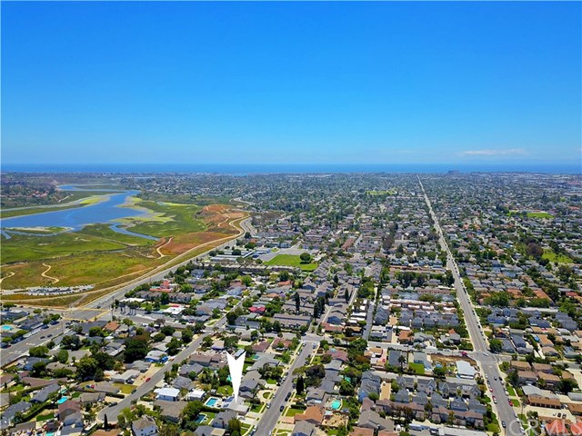 2612 Redlands Drive Costa Mesa, CA 92627 - Photo 29 of 30 an aerial view of residential building and ocean