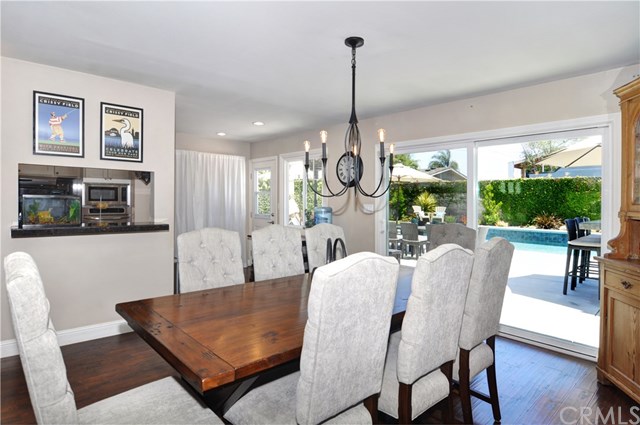 2612 Redlands Drive Costa Mesa, CA 92627 - Photo 10 of 30 a view of a dining room with furniture window and wooden floor