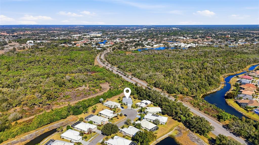 757 Pond Lily Way Venice, FL 34293 - Photo 23 of 53 an aerial view of residential houses with outdoor space
