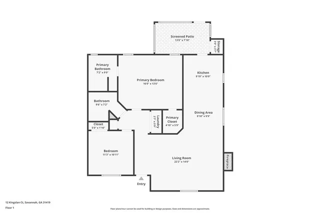 $205,000 | 12 Kingslan Court, Savannah, GA 31419