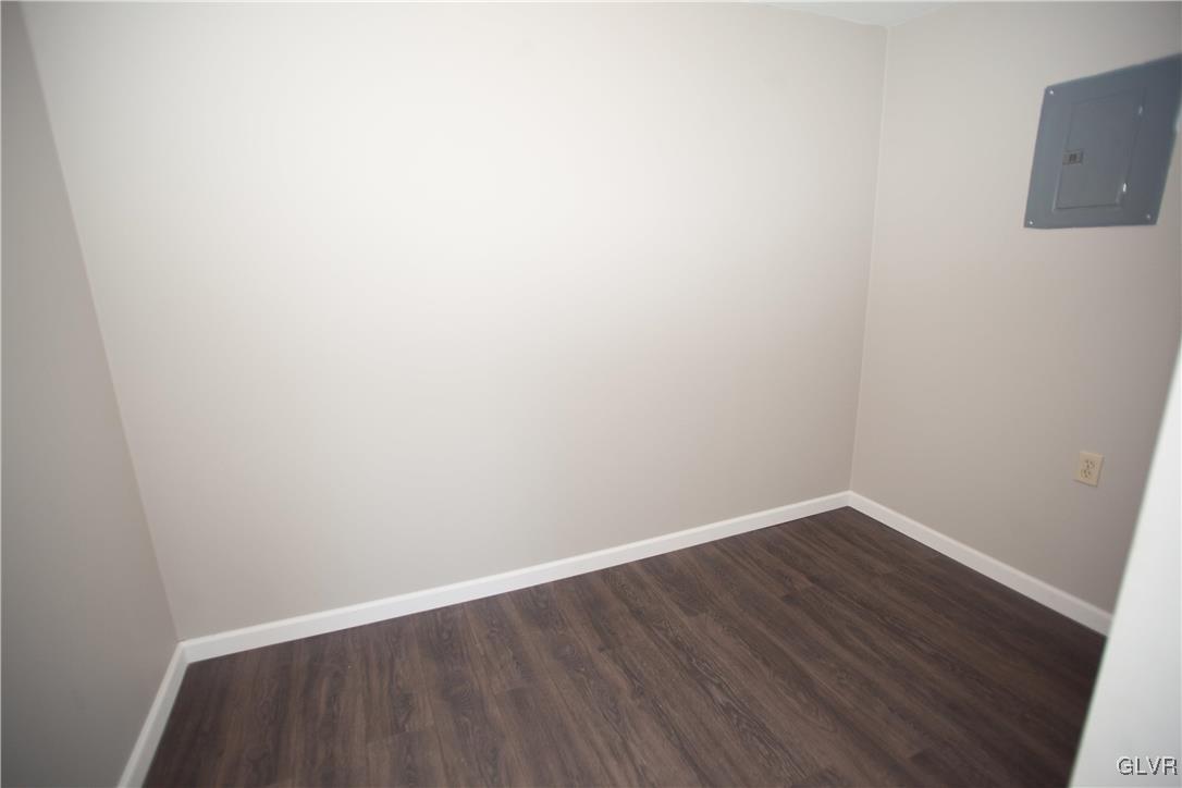Walk-in-closet in first floor bedroom