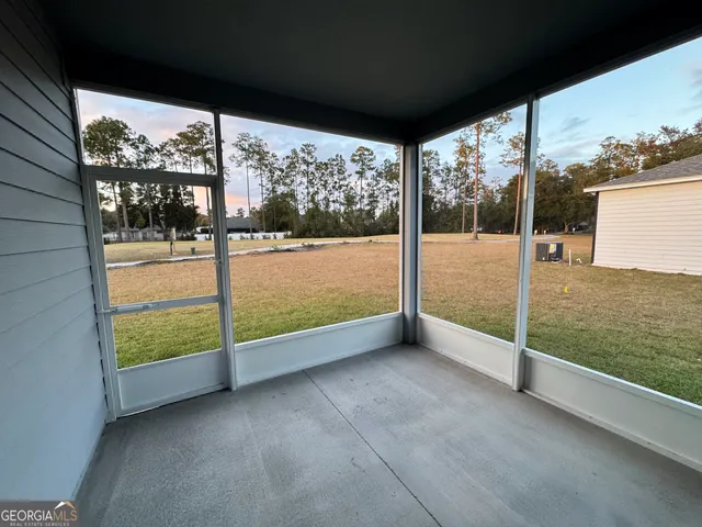 a view of lake with trees