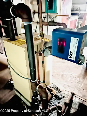 a view of a storage room