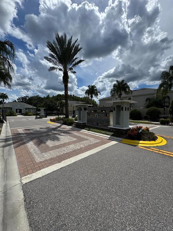5912 Grand Sonata Avenue Lutz, FL 33558 - Photo 31 of 36 a view of a house with pool and a yard