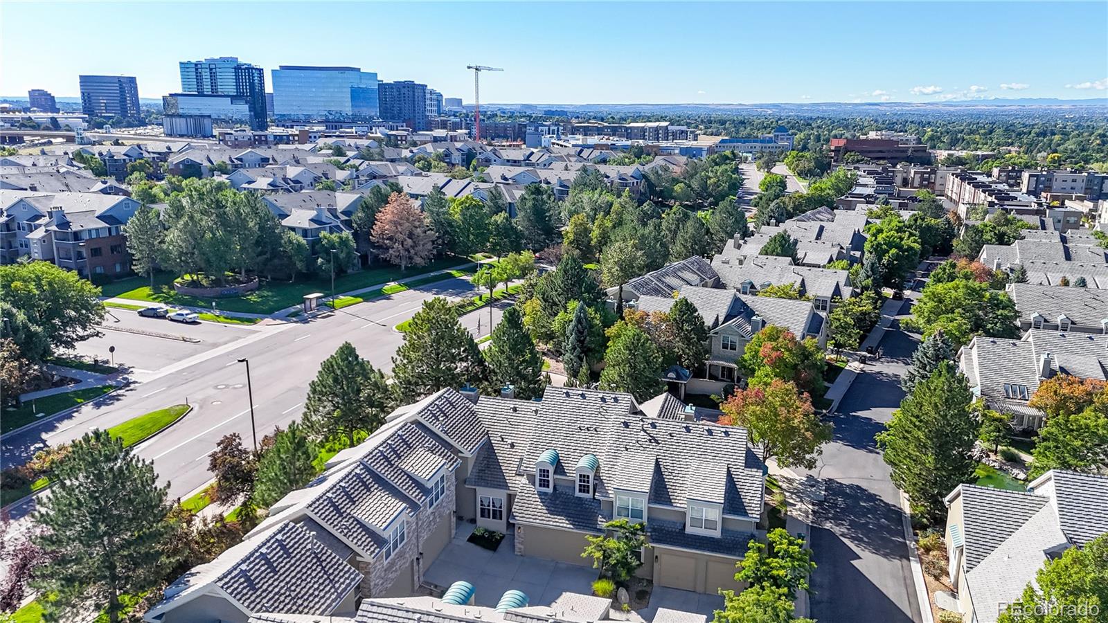 4545 South Monaco Street, Unit 138 Denver, CO 80237 - Photo 33 of 34 an aerial view of multiple house
