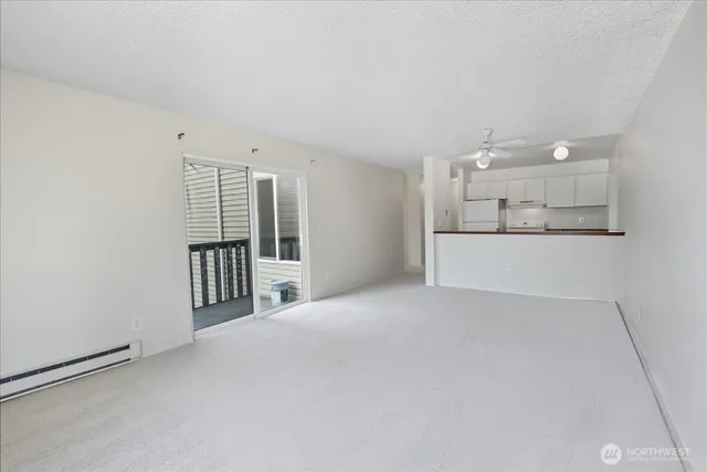 a view of a kitchen with a sink