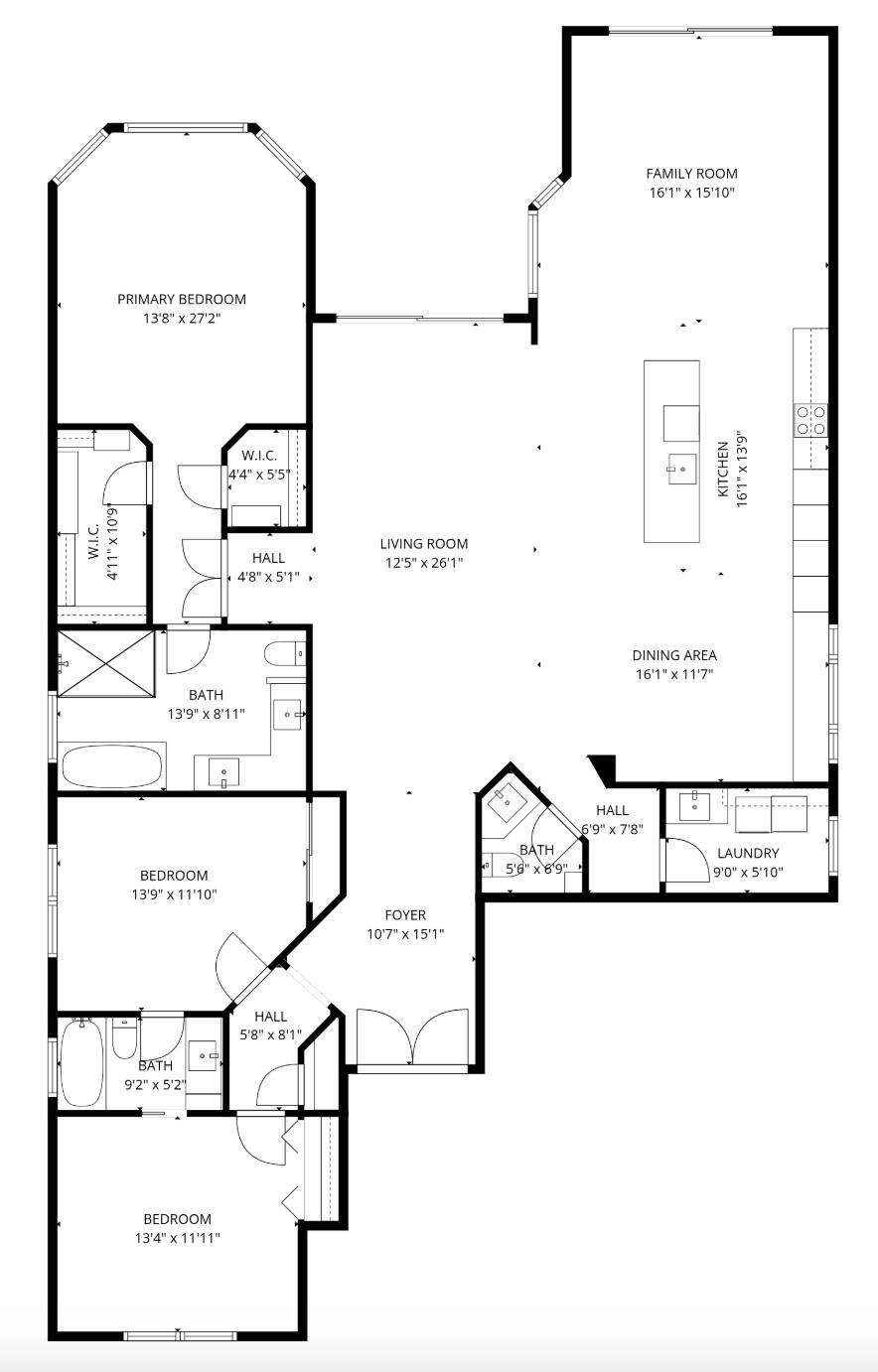 5440 Northwest 41st Terrace Boca Raton, FL 33496 - Photo 28 of 28 Floor Plan