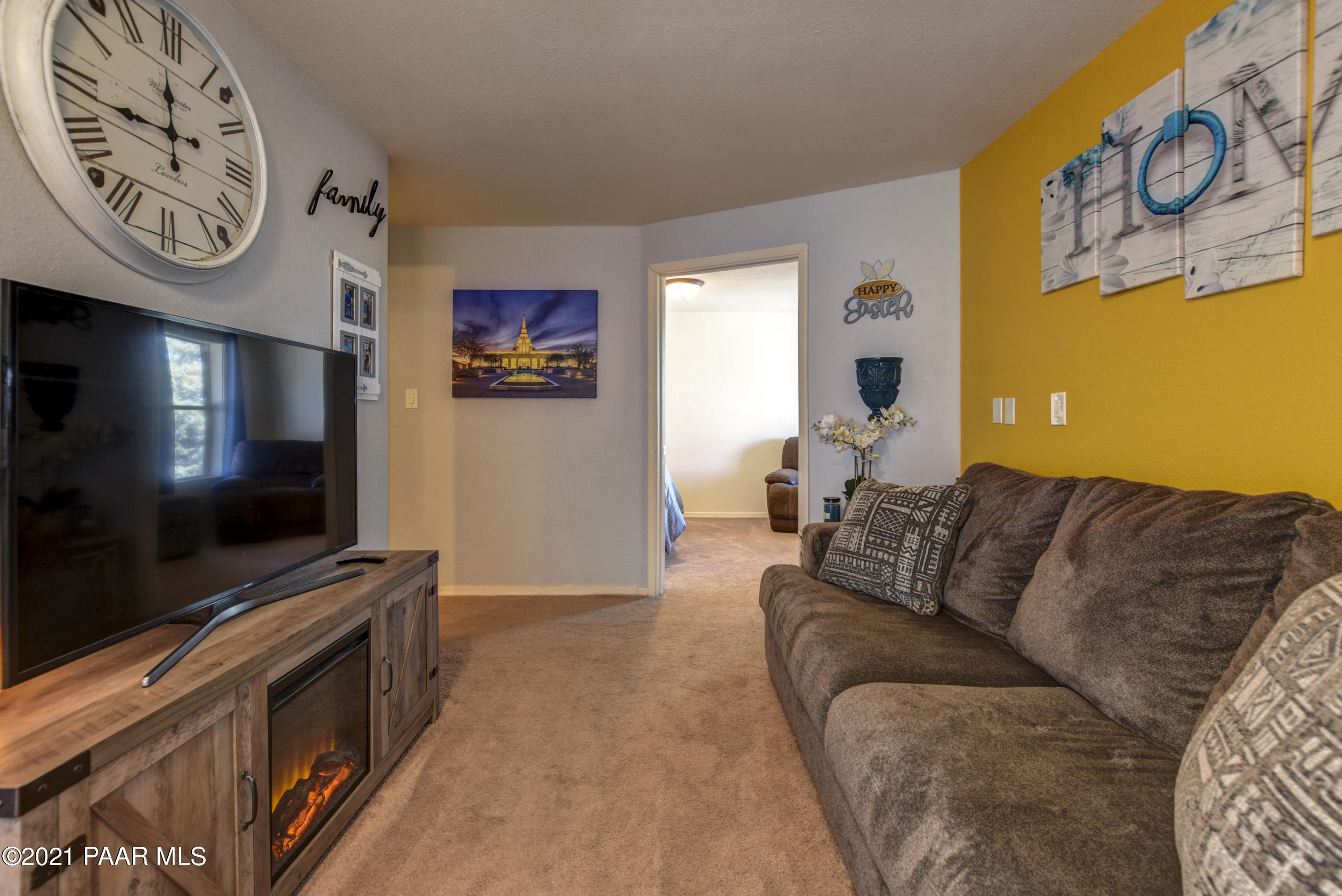 5740 North Ranger Road, Unit 9 Prescott Valley, AZ 86314 - Photo 35 of 39 Lower Level Living Space 2