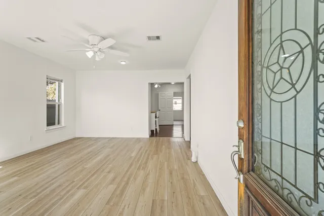 a view of a interior in the house