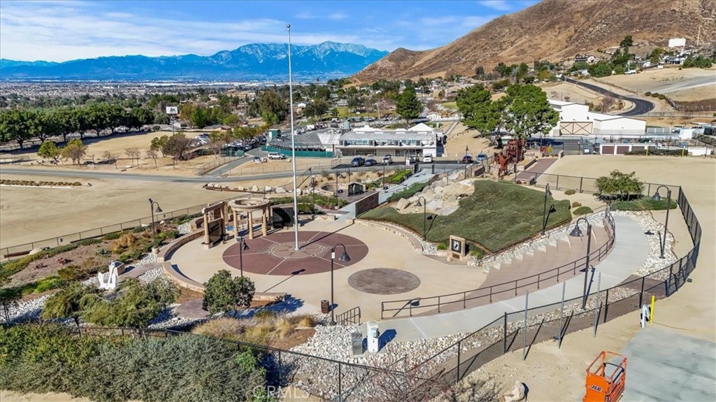 1486 Valley Drive Norco, CA 92860 - Photo 57 of 66 an aerial view of a house with outdoor space