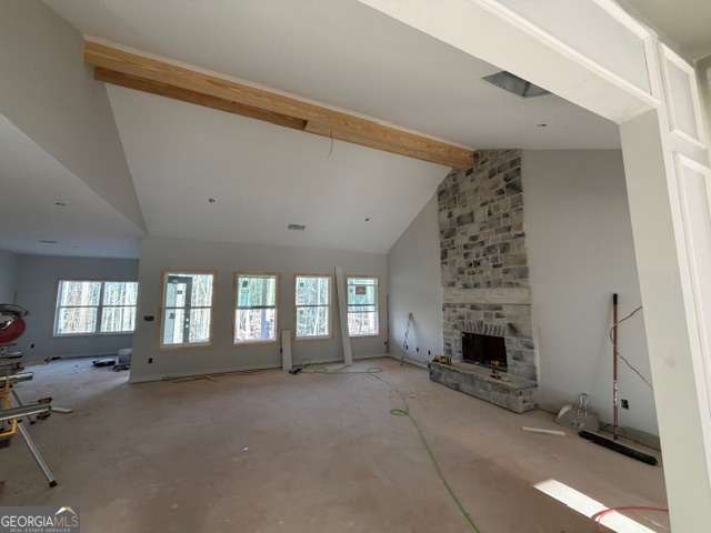 926 Liberty Church Road Carrollton, GA 30116 - Photo 3 of 3 a living room with furniture and a fireplace