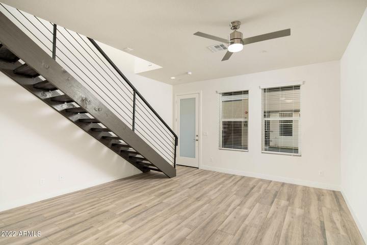4210 North 28th Street, Unit 1 Phoenix, AZ 85016 - Photo 8 of 9 a view of an entryway with wooden floor