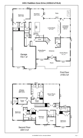 $864,900 | 2451 Paddlers Cove Drive, Clover, SC 29710