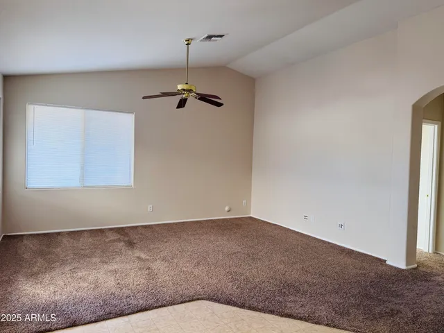 a view of empty room