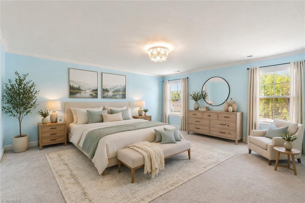 5763 Siler Street Trinity, NC 27370 - Photo 24 of 50 virtually staged primary bedroom