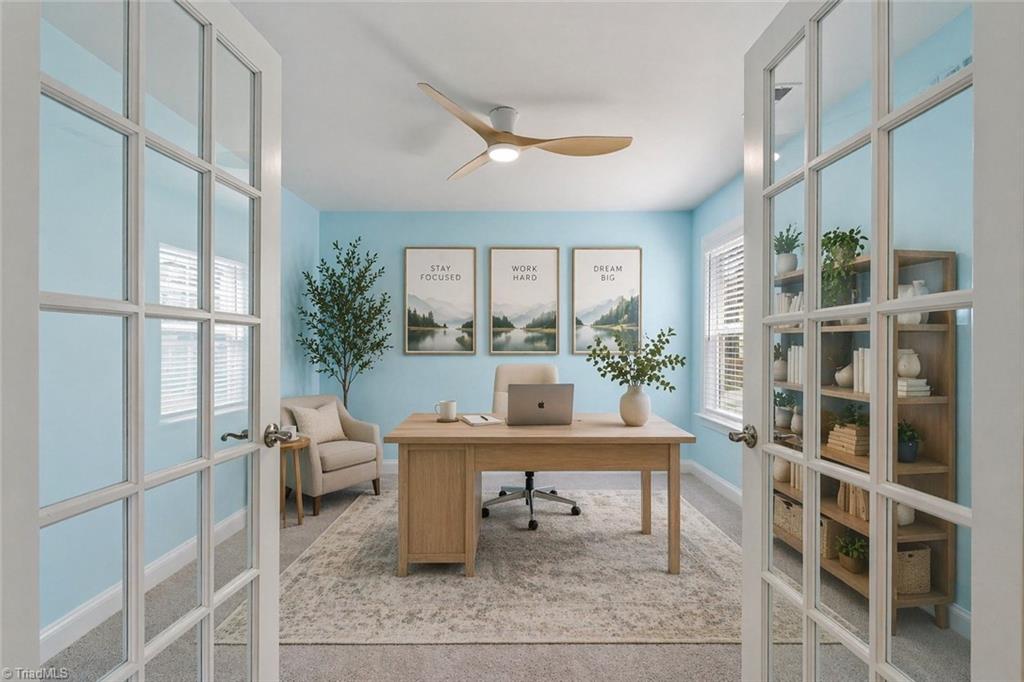 5763 Siler Street Trinity, NC 27370 - Photo 25 of 50 virtually staged office/sitting room off primary bedroom